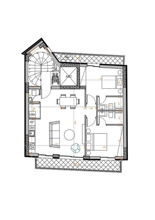 (Προς Πώληση) Κατοικία Οροφοδιαμέρισμα || Πειραιάς/Πειραιάς - 78 τ.μ, 2 Υ/Δ, 280.000€ 